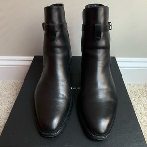SAINT LAURENT WYATT 30 JODHPUR BOOTS